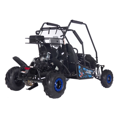 Pojazd BUGGY Spalinowy LUCKY SEVEN LIFT Niebieski PSP.GK014B.NIE